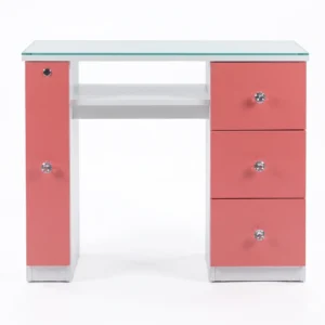 MESA DE MELAMINE CON ESMALTERO